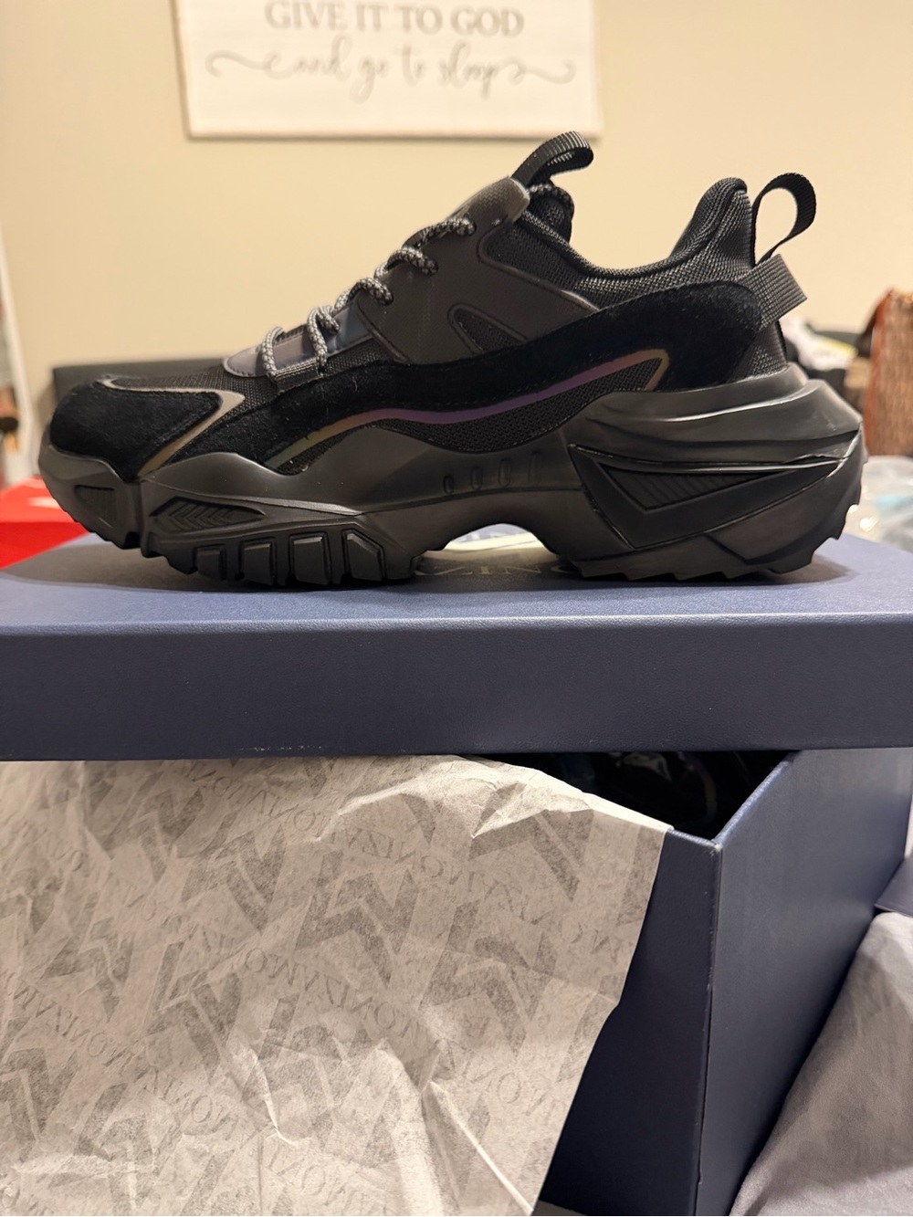 Luxury Sneaker - Mazino Tornado 000 - Triple Black - 9M